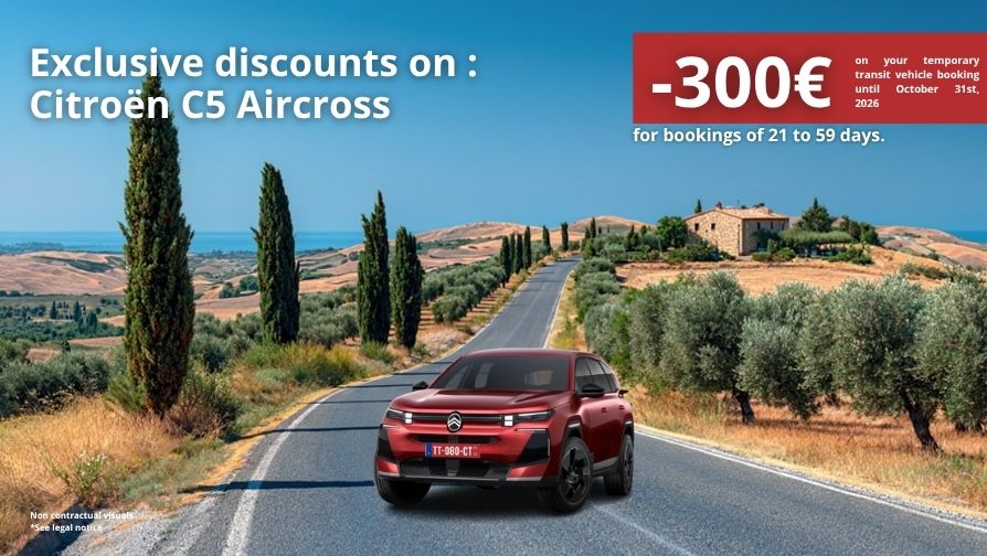 Exclusive discounts for bookings from 21 to 59 days.